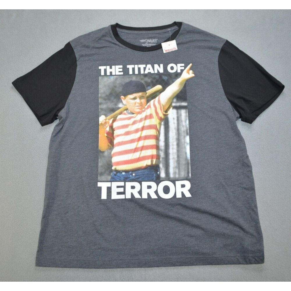 The Sandlot Shirt Men's Size 2XL Titan Of Terror‎ Great Bambino